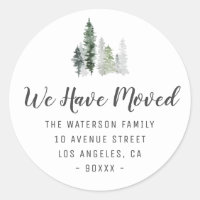 winter forest change of address