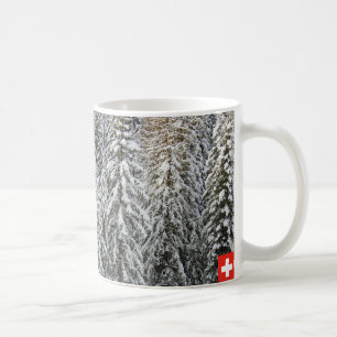 Winter forest coffee mug