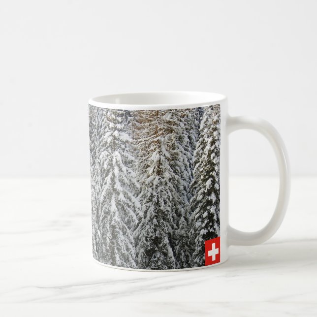 Winter forest coffee mug (Right)