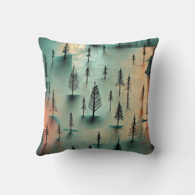 Winter forest cushion (Back)