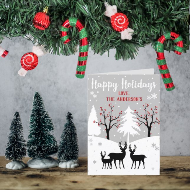 Winter Forest Holiday Card (Creator Uploaded)