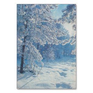 Winter forest in the Soviet Union Table Number