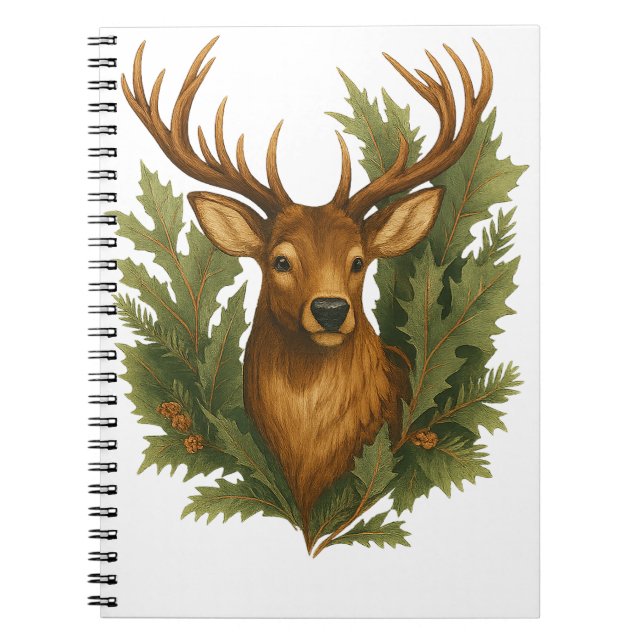 Winter Forest Majesty Notebook (Front)