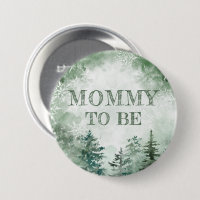 Winter forest mummy to be baby shower