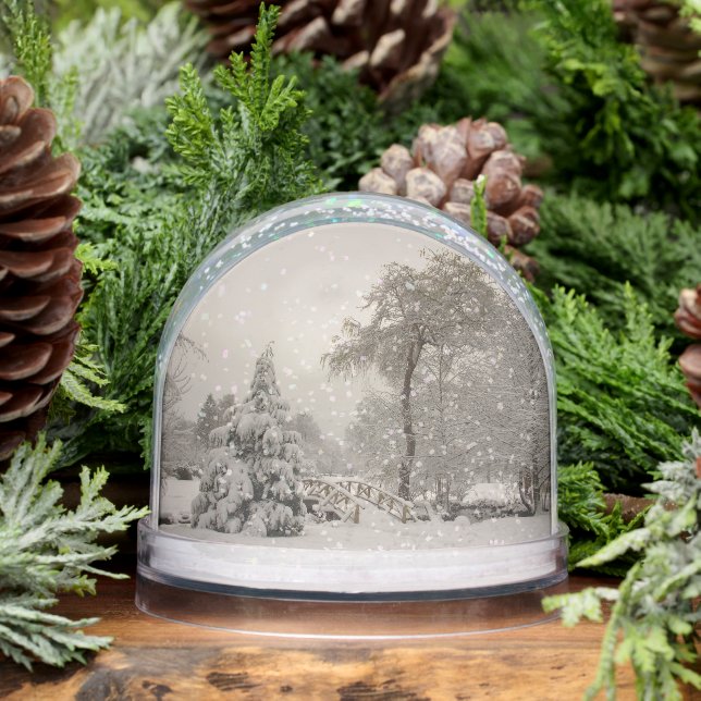Winter Forest Playing Cards Personalized Cards Snowglobe (Winter)