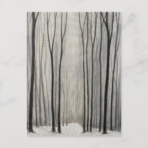 Winter Forest  Postcard