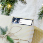 Winter Forest Snowman Christmas Gift To and From<br><div class="desc">Add a whimsical touch to your wrapped gifts this holiday season with Winter Forest Snowman Christmas Gift To and From Labels. Gift label design features a cute snowman in a charming top hat and scarf standing in a winter forest scene with falling snow. Additional gift and holiday items available with...</div>
