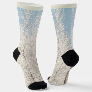 Winter Forest Socks Snow Camouflage Socks 