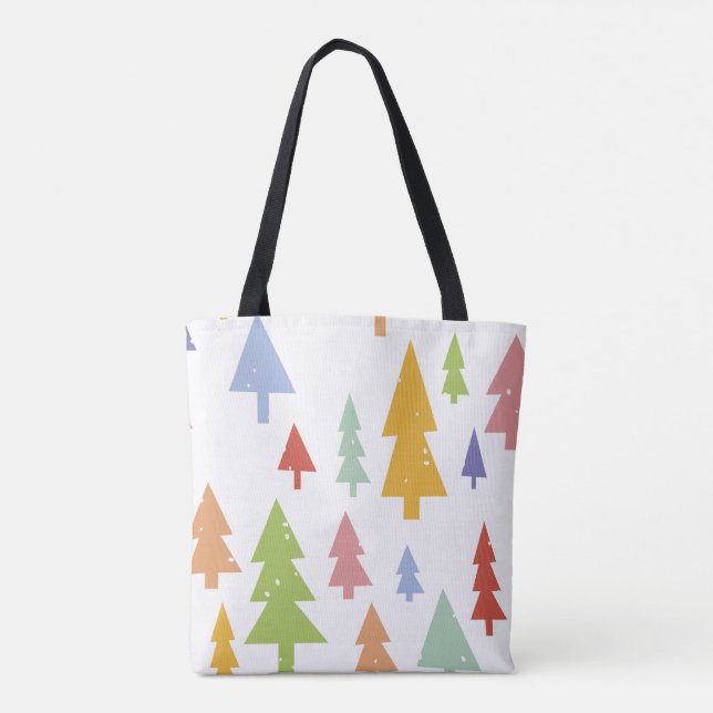 Winter Forest Tote Bag (Back)