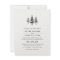 Winter Forest Wedding Invitation