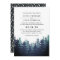 Winter Forest Wedding Invitation