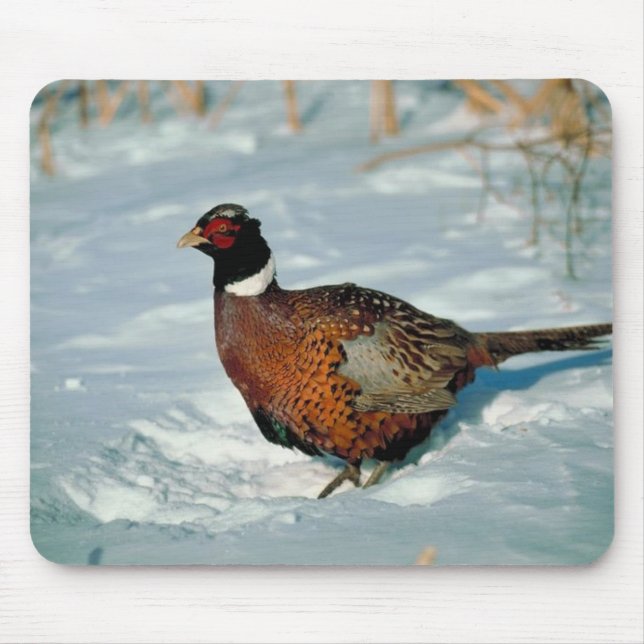 Winter Fowl Mouse Mat (Front)