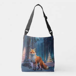 Winter Fox Crossbody Bag
