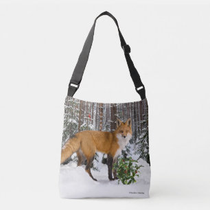 "Winter Fox" Crossbody Bag