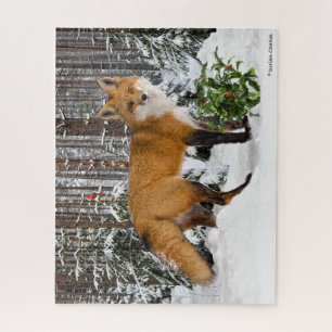 "Winter Fox" Jigsaw Puzzle