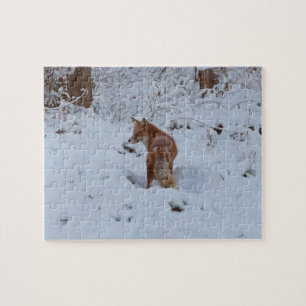 Winter Fox Jigsaw Puzzle