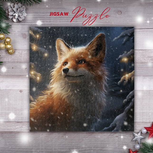 Winter Fox Jigsaw  Puzzle (Winter Fox Jigsaw Puzzle)