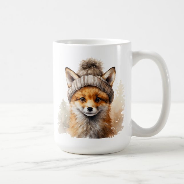 Winter Fox Mug (Right)