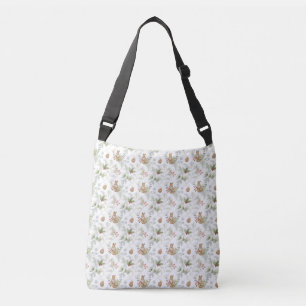 Winter Fox Woodland Forest Cute Crossbody Bag