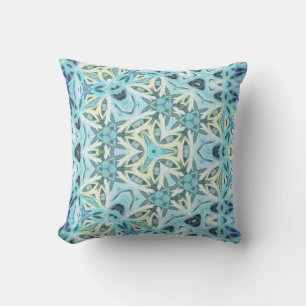 Winter Fractal Cushion