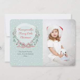 Winter Frame Photo Holiday Card