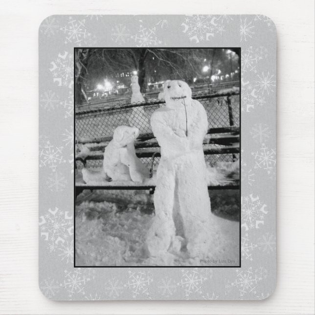 'Winter Friends' Mousepad (Front)