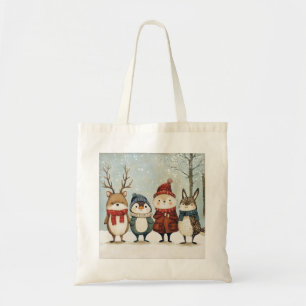 Winter Friends Tote Bag