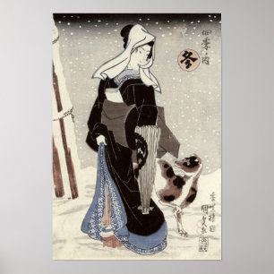 Winter, from the series 'Shiki no uchi' Poster