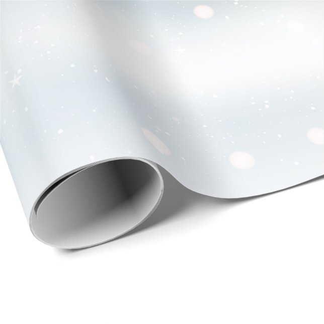 Winter Frost and Snow Wrapping Paper (Roll Corner)