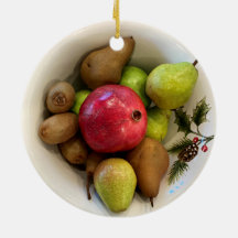 Winter fruits - Ceramic Ornament