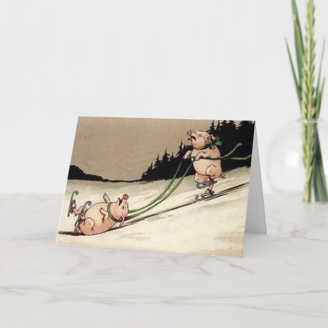 WINTER FUN HOLIDAY CARD (Front)