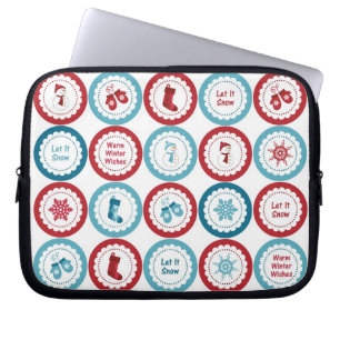 Winter Fun Holiday Laptop & Netbook Sleeves