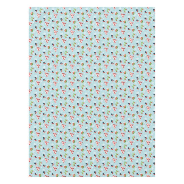 Winter Fun Pattern Tablecloth (Front)