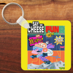 Winter Fun Yeah!  Key Ring
