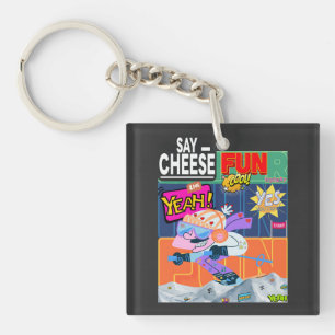Winter Fun Yeah! Key Ring