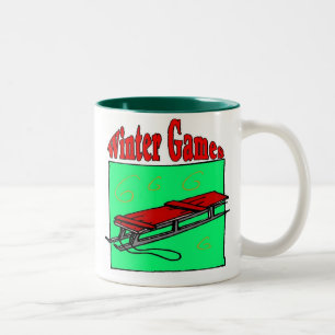 Winter Games Two-Tone Coffee Mug