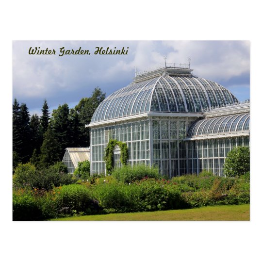 Winter Garden, Helsinki Postcard