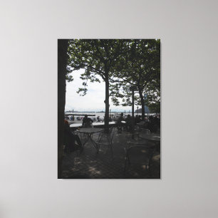 Winter Garden, New York City Canvas Print