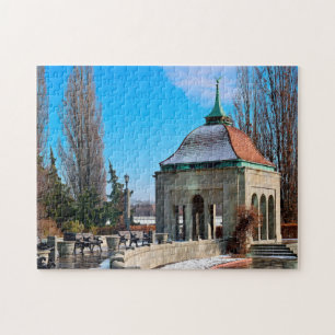 Winter Garden Niagara Falls. Jigsaw Puzzle