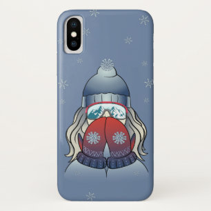 Winter Girl  iPhone X Case
