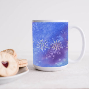 Winter Glow Snowflake Mug
