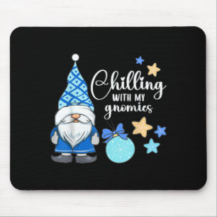Winter Gnome, Nordic, Christmas Gnome Mouse Mat