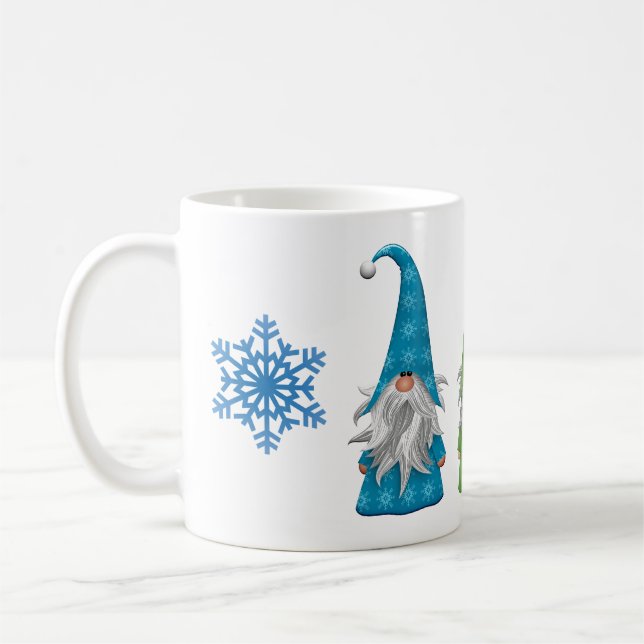 Winter Gnomes Mug (Left)