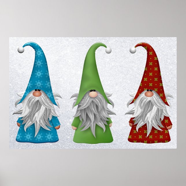 Winter Gnomes Poster (Front)