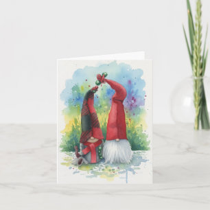 Winter Gnomes Thank You Card