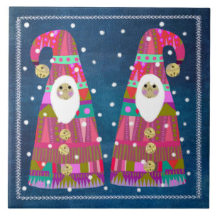 Winter Gnomes Trivet