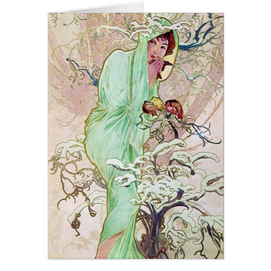 Winter Goddess Card