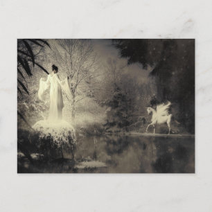Winter Goddess Postcard