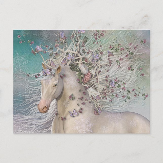 Winter Gold Postcard (Front)