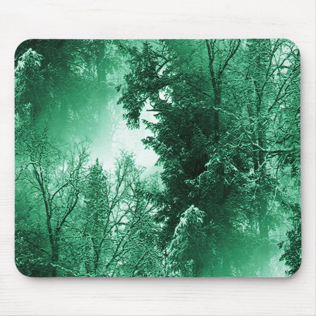 Winter Green... Mouse Mat (Front)